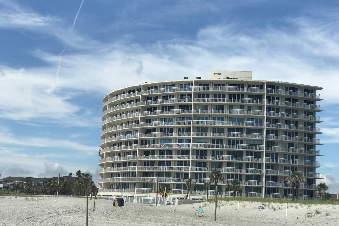 Unique Florida Buildings – Seascape Condominiums – Jacksonville Beach, Florida